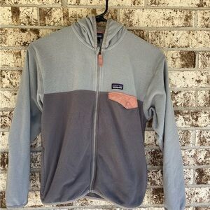 Patagonia Kids Jacket in Gray and Pink